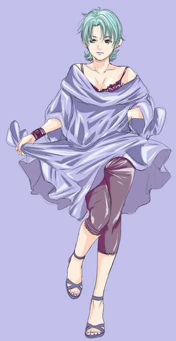 以前描いたフォウさん。 