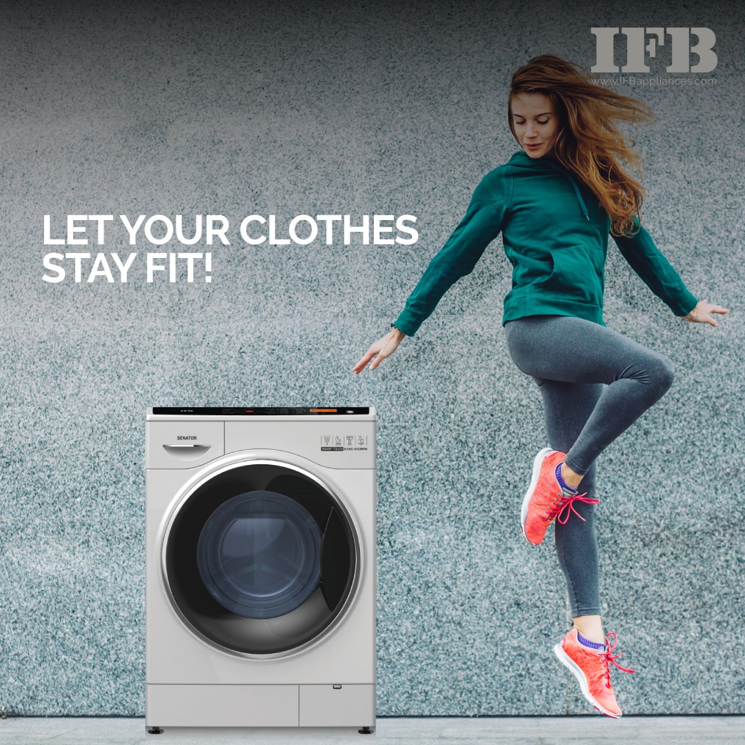 IFBAppliances's tweet photo. The Deep Clean technology in our washing machines is designed to #Uncompromise by maintaining the elasticity, texture and colour of your clothes, in every wash.
#IFBWashingMachine #IFBAppliances #LaundriMagic #WashingMachine #WasherDryerRefresher #Laundry #SetYourselfFree https://t.co/4HcsuahtNx