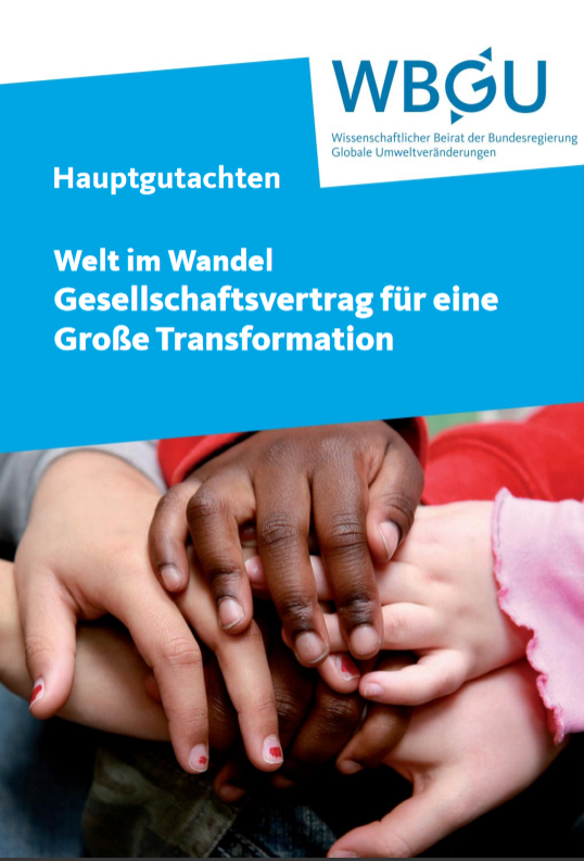 Zehn Jahre alt, aber immer noch eine fundierte Handreichung für die kommende Koalition, vom wissenschaftlichen Beratungsgremium der Bundesregierung.  Mit zehn konkreten Maßnahmenbündeln zur Beschleunigung des erforderlichen Umbaus. wbgu.de/de/publikation…