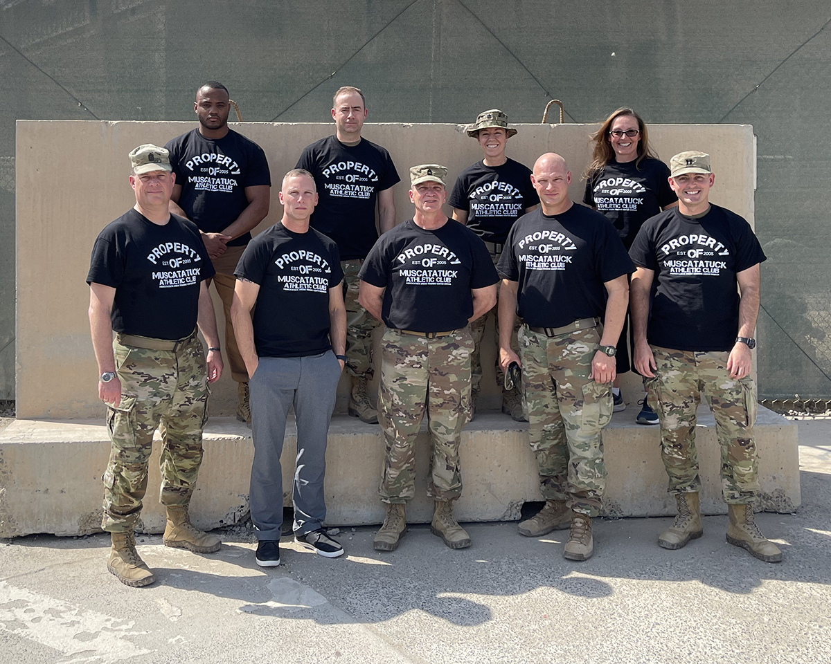 BradStaggs's tweet image. Members of the Indiana National Guard @INGuardsman  along with Soldiers from the Virginia National Guard's 29th Infantry Division @29thID participated in the MUTC Open House 5K Shadow Run in September, 2021, while deployed to Camp Arifjan, Kuwait. 

#MUTC #29LetsGo