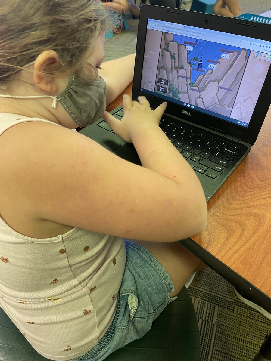 It was our first day with Reflex Math!  I crushed a lot of souls when I told them we had to stop and go to lunch!  Thanks @LoganTCES and <a href="/ExploreLearning/">ExploreLearning</a> <a href="/tegacaytitans/">Tega Cay Titans</a>