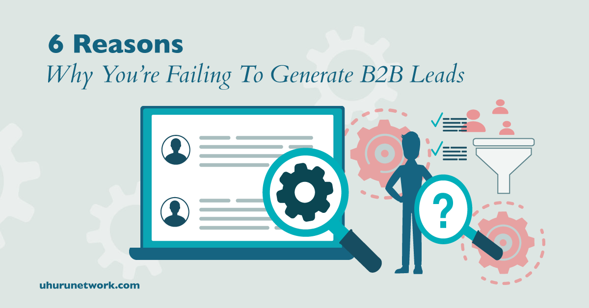 Stop making these common mistakes in your B2B lead generation strategy. We’ve put together a list of the 6 most common pitfalls and what you can do to avoid them in our latest blog post. bit.ly/3vF39s4