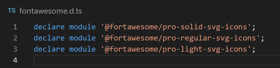 vilicvane's tweet image. Feeling slow working with #TypeScript projects using #FontAwesome?