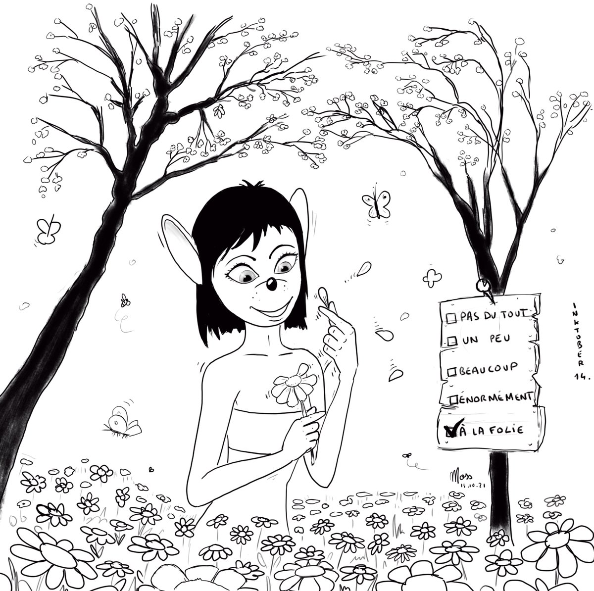 MossArtBD1's tweet photo. #inkoctober2021 14 "tick"
"Et vous, qu'arriveriez-vous à cocher ?"
Avec Alice, personnage de mon projet #BD #Wred et la pierre de cœur.
Moss 😘
#inkoctober #bandedessinée #Inktober #albumjeunesse #Comics #inktober2021 #inktober2021day14 #strip https://t.co/ISrCHnnrCc