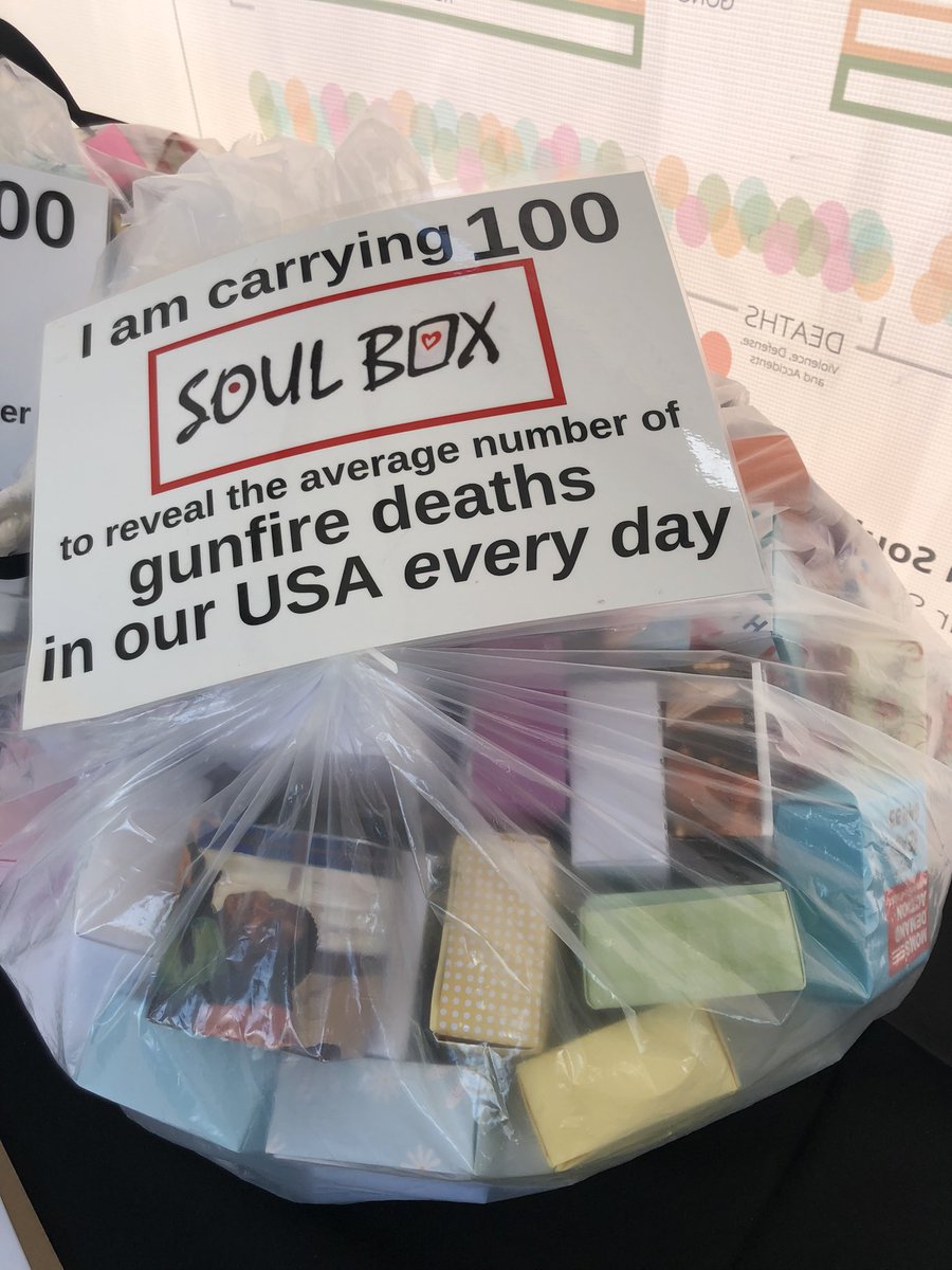 Alwaysamc's tweet image. Today is the day. #soulboxproject #thislosswecarry #DC #gunviolence @MomsDemand