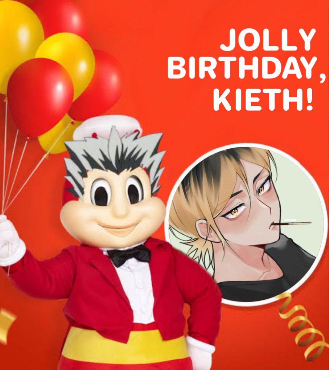 Jollikoy's tweet photo. ⠀

                  Dito sa Jollikoy,
              Beeeeeda ang saya!

            🎉 @kenmasungit 🎉 https://t.co/TooT5625x4