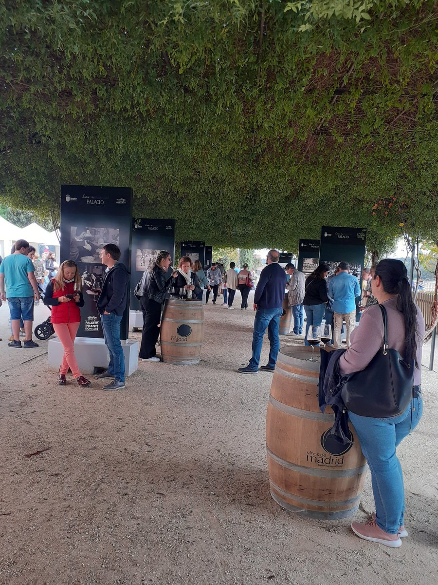 Gregori37712272's tweet image. 📸 En nuestra visita a la tercera edición de la &apos;Feria D.O. Vinos de Madrid&apos; en los jardines del #PalacioDeBoadilla hemos visitado el stand de la marca Madrid, Madrid, Madrid de @RicardoMegias 
#FeriaDelVinoDeMadrid