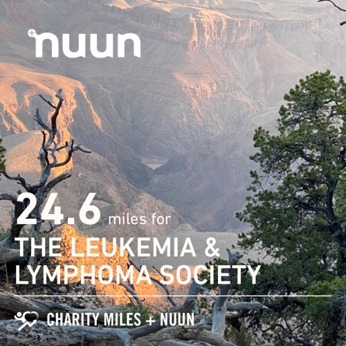 RickLofgren's tweet photo. 24.6 @CharityMiles for @LLSusa sponsored by @nuunhydration. Join the #muuvment! #nuunlife #OptOutside #LynskeyPerformance π΄π»ββοΈ https://t.co/i3USIOeLir