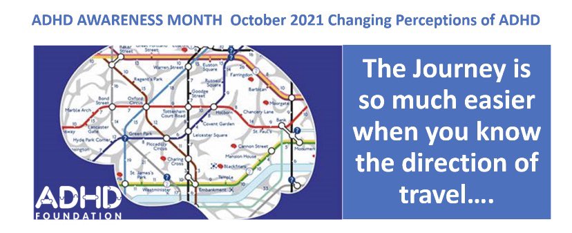 October is ADHD Awareness Month. To think of ADHD only as poor concentration, impulsiveness or hyperactivity is to trivialise what can be a very debilitating difference in Neuro cognitive capacity. Identified early, treated &amp; educated how to manage it can transform &amp; ‘enable’☂️