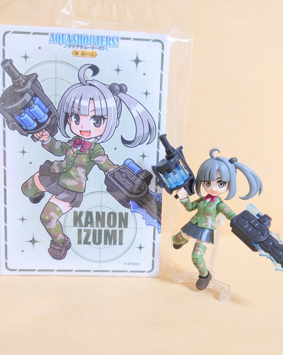 我が家にも 泉かのん さんと ウェポンセット 届きました