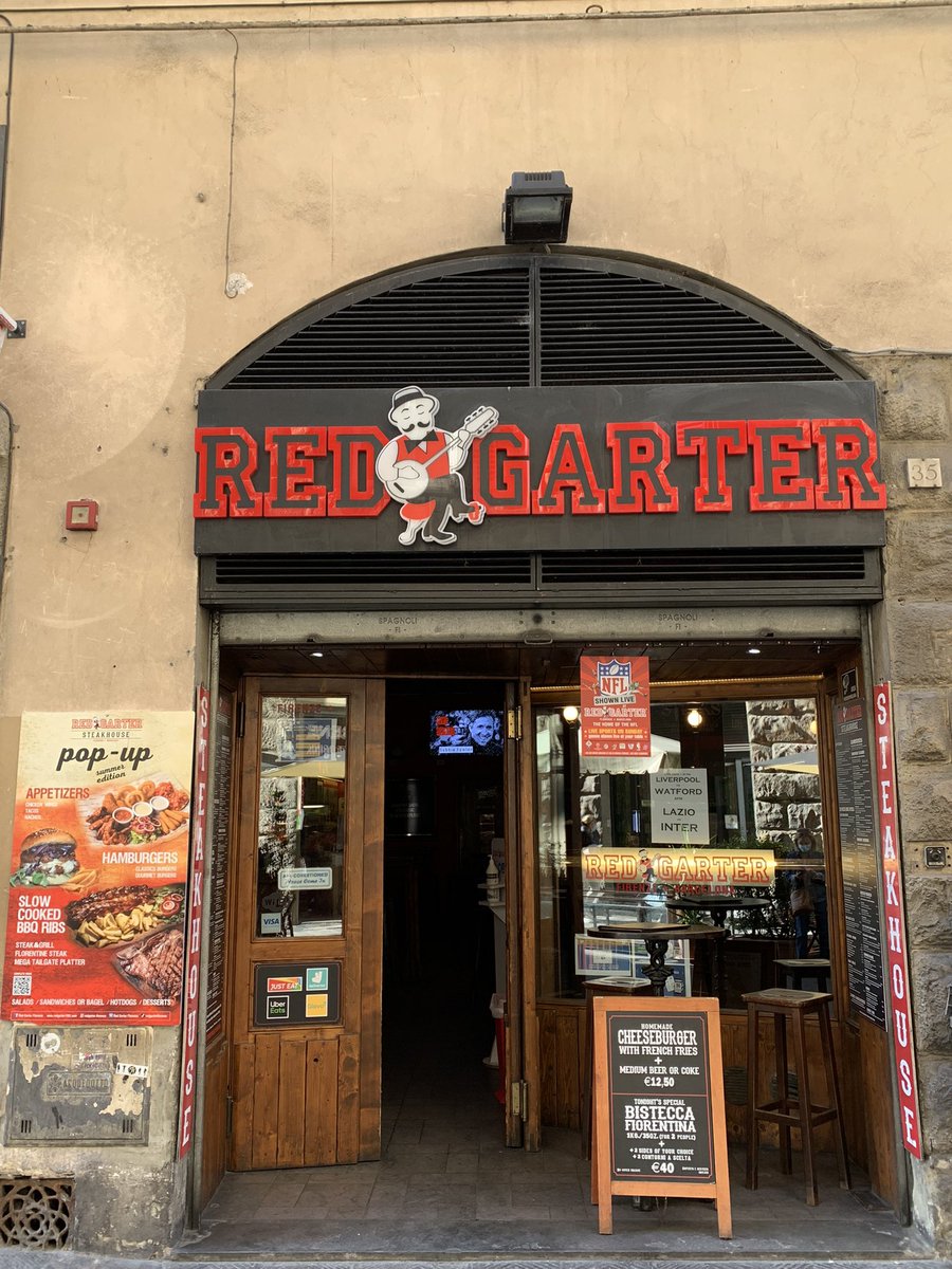 IrishTiger23's tweet photo. Florence Italy 🇮🇹🏈 loves BARSTOOL @TheClemReport #REDDAZONA #RedGarter https://t.co/sPfZjykS2J