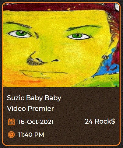 VIDEO PREMIER EVENT - Be sure to check out the video premier of Baby Baby by <a href="/Suzic_Music/">Suzic.Music</a> - It premiers on Concerto-XL at 11:40pm today but remember your tickets will give you access for a full week at a time to suit you. concerto-xl.com