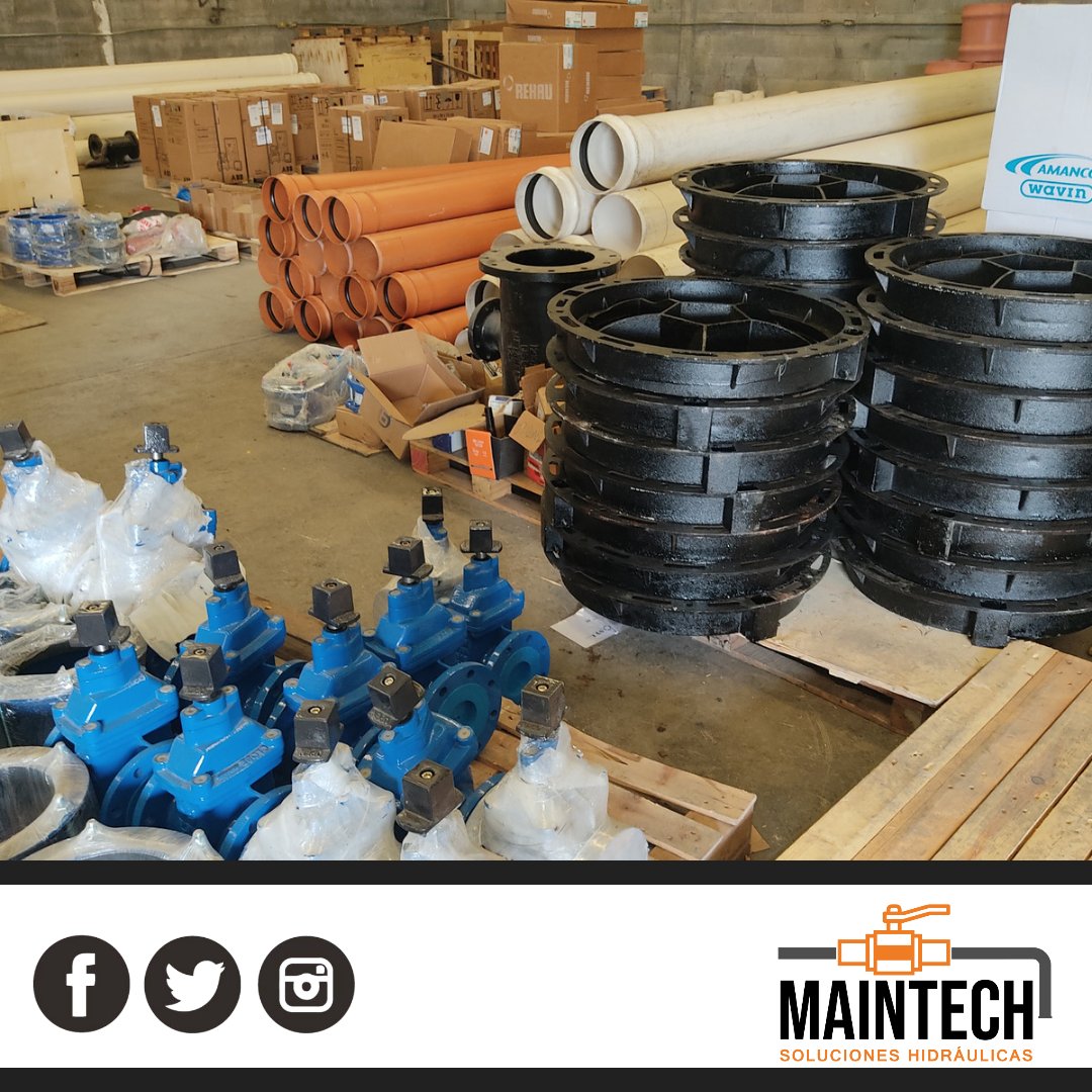 MaintechH's tweet photo. Contamos con amplia  experiencia en materiales para urbanización. 

Compartenos tus proyectos y con gusto te asesoramos.

#maintechsoluciones #urbanizacion #materialesdeconstruccion #drenajesanitario #aguapotable #tuberiapvc #valvulas https://t.co/WF3b5TUjh7