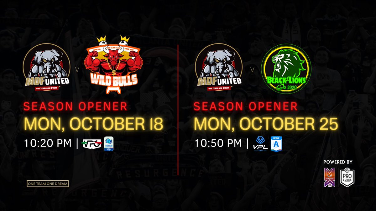 Ready 💪🏻

⚫️🔴#OneTeamOneDream #MalatiDiFifa #ForzaMDF #goUTD #DaiCheLoFacciamo