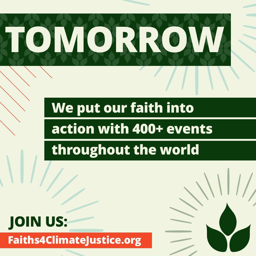 religions4peace's tweet photo. On 17 &amp; 18 October, people of diverse religions and faiths throughout the world are rising to send a message to world leaders at #COP26: destroying the planet is against our religions!

Join us at one of 400+ #Faiths4Climate Justice actions worldwide: https://t.co/LcqnHzkApM https://t.co/qVwU5Vbahl