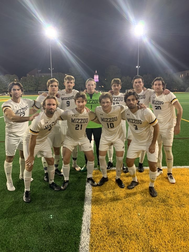 MizClubMSoccer's tweet photo. Tigers close the regular season with a 5-2 win vs. SLU! Goals by Schultz, Joly, Boeger, Wilhelm, and Landers. We really opened it up last night. That win marks the 6th consecutive season of being undefeated at home! We will see you in Gulf Shores for Nationals! https://t.co/OY33FTkcsf