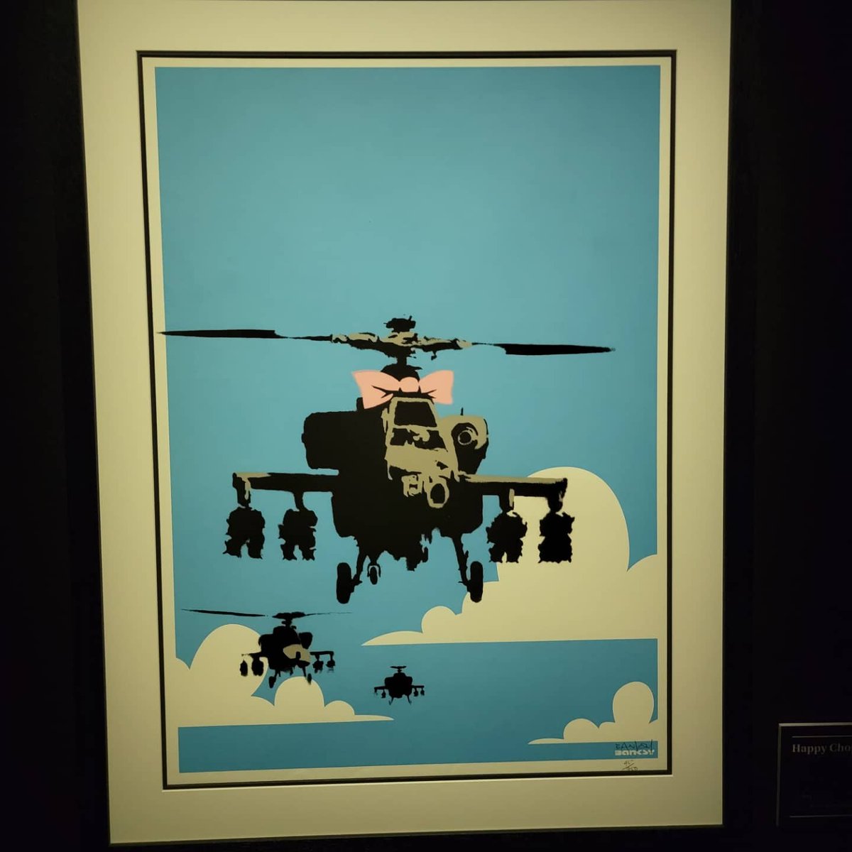 Cryptik_One's tweet image. Went to the #Banksy #Art exhibit today in #Chicsgo, it was awesome. Check out some pictures here and the rest on my Instagram.