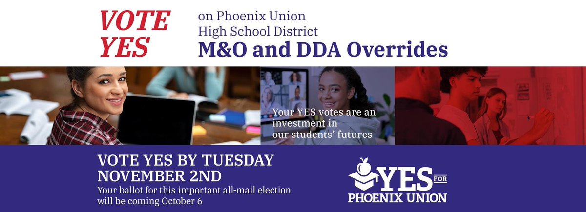 I had the privilege of walking a neighborhood this morning and share about the upcoming vote.  It was so reassuring to hear our community members talk about wanting our schools to have the resources to help develop kids into the best versions of themselves. #YesForPhoenixUnion