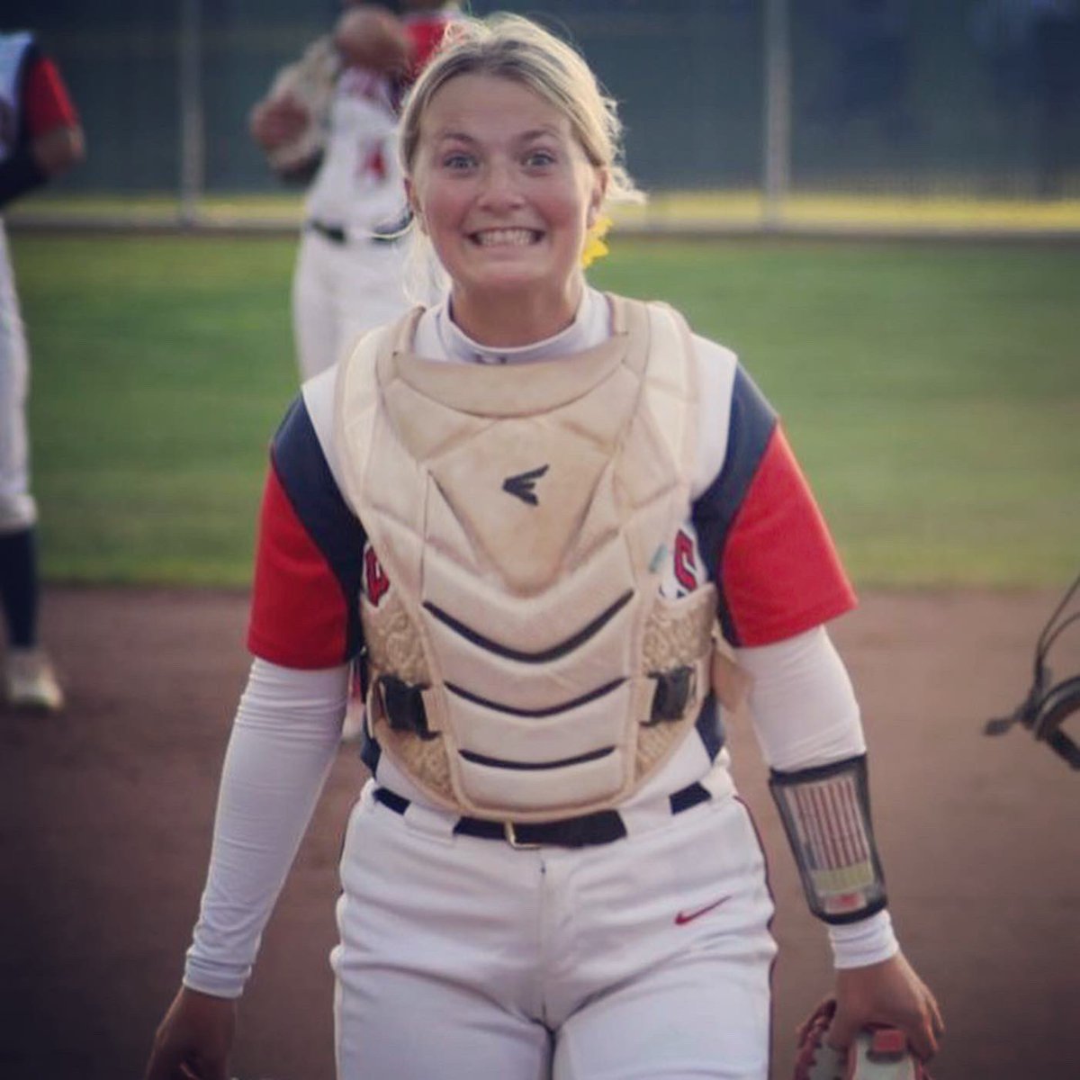 jenn_gerace's tweet photo. Game over…what a ride!! Being a catcher is selfless and as a catcher you have been okay with that. You gave it your blood, sweat, and tears - as well as a couple broken bones. Remember birds of a feather flock together, soar with the eagles and leave the turkeys behind. #58out https://t.co/goaIlJZYz9