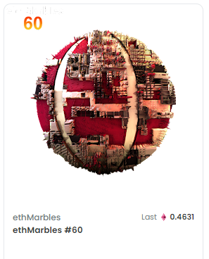 Wow!

A member purchased <a href="/ethMarbles/">ethMarbles</a> #60 for .46 ETH 18 days ago.

Today it won him a <a href="/RumbleKongs/">Rumble Kong League</a> worth 1 ETH!

👏 Congrats "sixgod3"

Raceday #10 was awesome!

Join us for the next race day!

Get your marble here:
opensea.io/collection/eth…