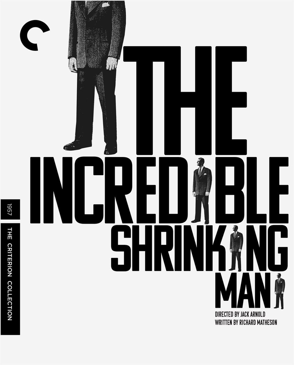 Existentialism goes pop in this benchmark of atomic-age science fiction! Jack Arnold's THE INCREDIBLE SHRINKING MAN (1957) enters the collection this week — pre-order our new Blu-ray and DVD release. criterion.com/films/28988-th…