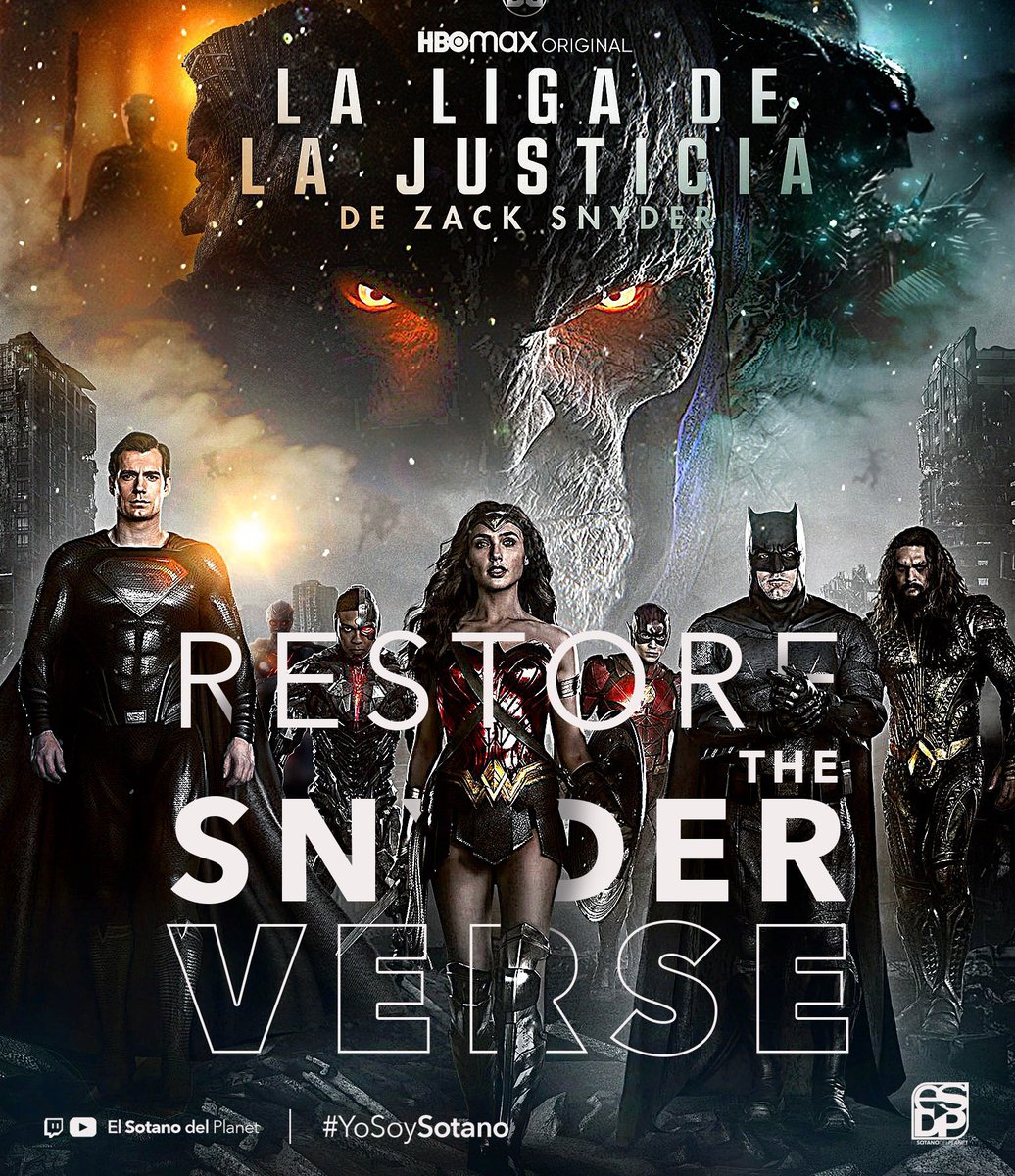 El fan de #DCFanDome lo merece y lo pide, ¿Qué pide?.👉🏻 #RestoreTheSnyderVerse