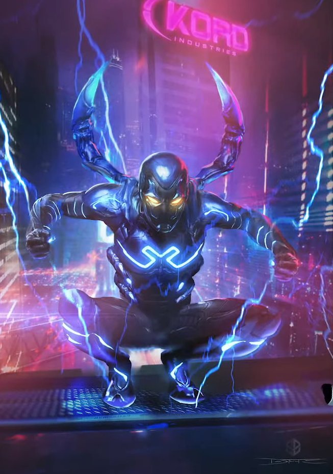 Fandom on Twitter: "#BlueBeetle suit concept art is everything ðª² #