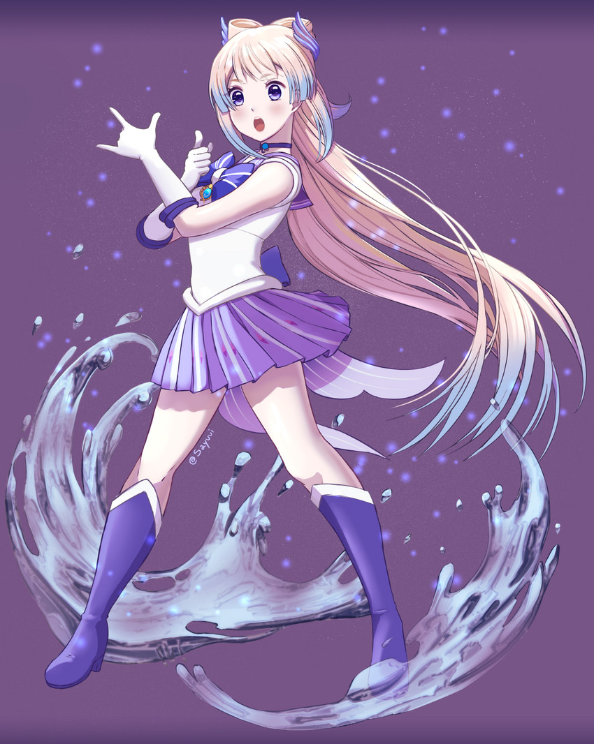 #Kokomi 
Prepárense malvados.. la nueva sailor mercury acaba de llegar para combatirlos