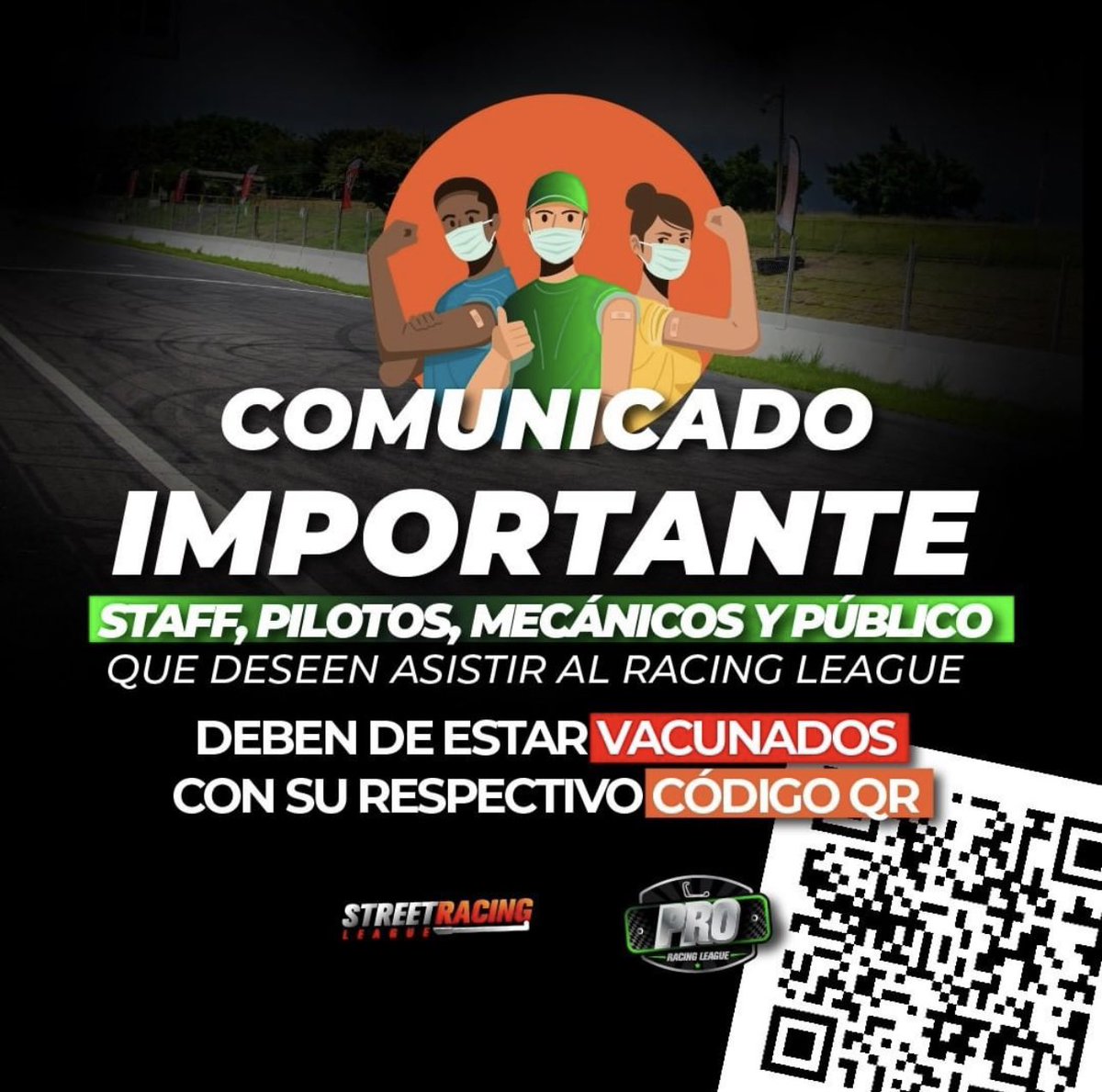 arcmotor's tweet photo. Próxima fecha de automovilismo , el que no esté vacunado no podrá entrar. https://t.co/QvbKlI0s0e