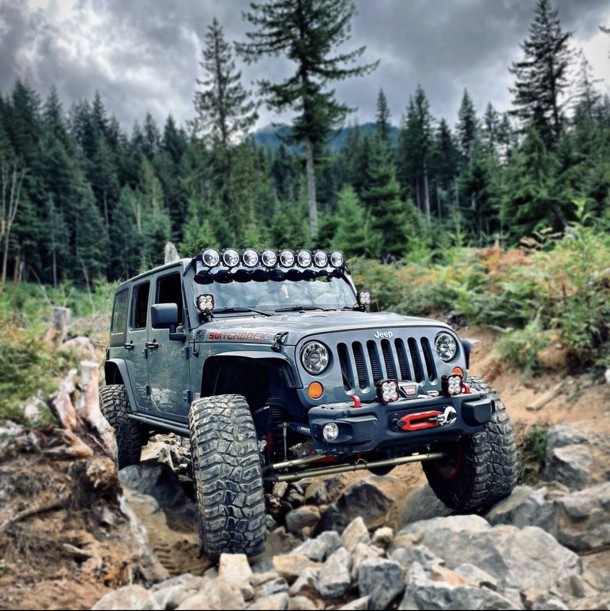 Give me the rocks! OF COURSE, the weekend that I’m on call for work AND have all three kids alone, is the weekend I get invited out to wheel 😞 
Doing grown up sh*t is overrated. Bigly. 

Credit: @jk_switchback 

#JeepWrangler #JeepOffroad #RockCrawling