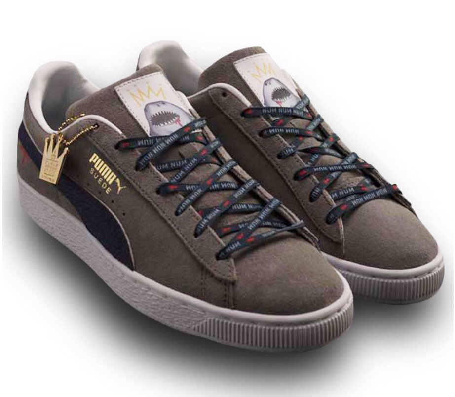 MNerdiverse's tweet photo. Top of the morinin Nerdiverse!

Today is #DCFanDome day!

A couple of hopes for today:
 - cool Green Lantern Related content
 - more information on the milestone initiative 

But lastly their Puma x Suicide squad sneaks are 🔥🔥🔥

Had to get the king shark’s!
#dccomics https://t.co/Tth3oJdgik