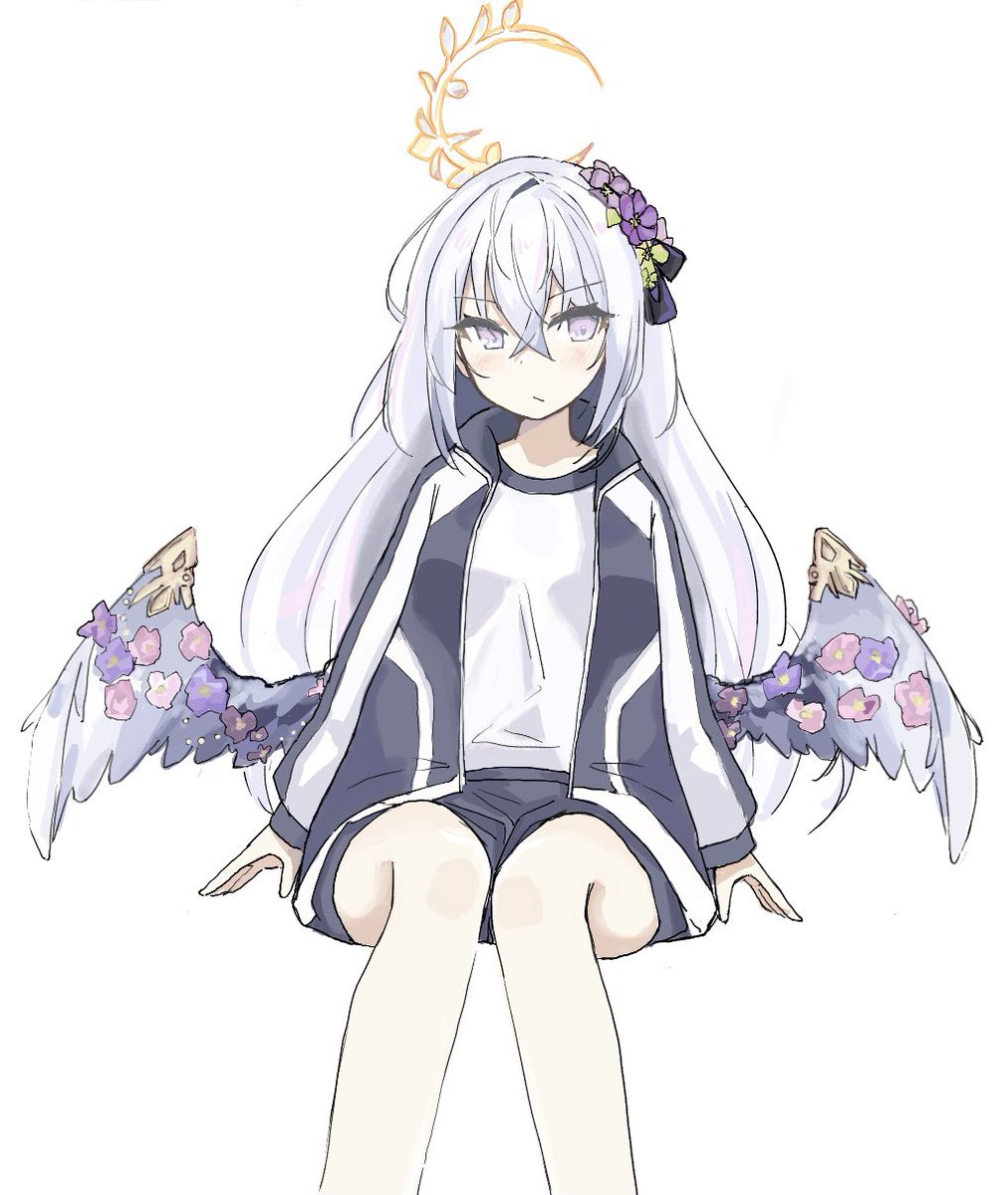 白洲アズサ(ブルアカ) 「ジャージアズサ…… #ブルアカ 」|ふていしのイラスト