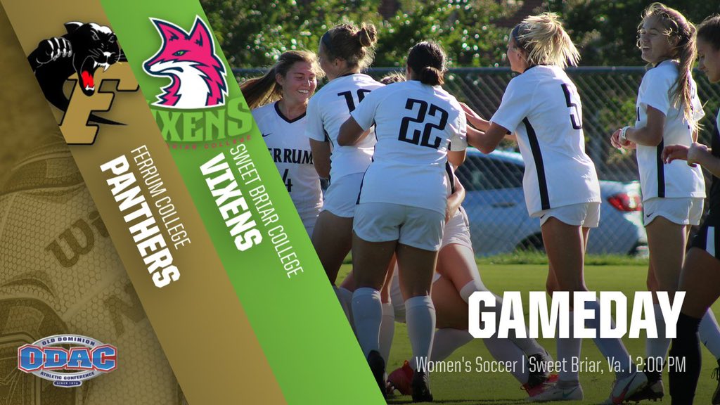 ⚽️WOMEN’S SOCCER: The Panther women head to Sweet Briar, Va. to take on the Vixens of Sweet Briar College in Old Dominion Athletic Conference action! Kick off is set for 2:00 p.m. #ForgedAsOne