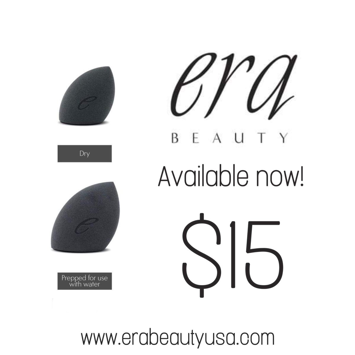erabeautyusa's tweet photo. NEW! Era Beauty Mini Sponges for perfect blending. Available NOW $15
https://t.co/jJm4T7mKmM
#makeupblender #makeupsponge #beautyblender #makeupartist #beautysponge #makeupsponges #makeuptutorial #beautysponges #cosmetics #blender #blendingsponge #foundationsponge https://t.co/5klQ70nL7X