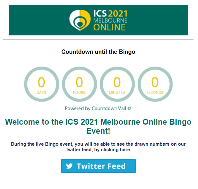simdy07's tweet photo. @icsoffice Very exciting! Let's play some #ICSMeeting bingo @icsoffice. 🤩 https://t.co/TWlv081rQT