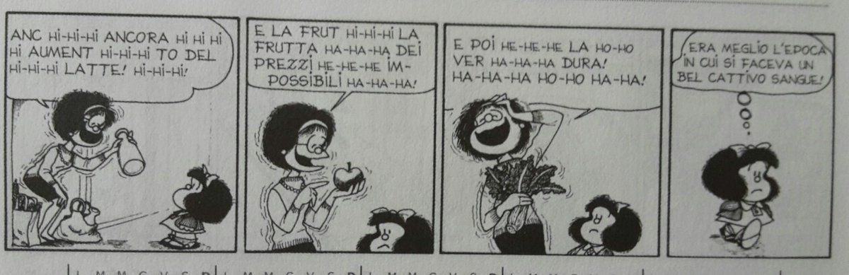 Il passato è passato ..ah no!😅  #Quino  e  #Mafalda  per ogni giorno