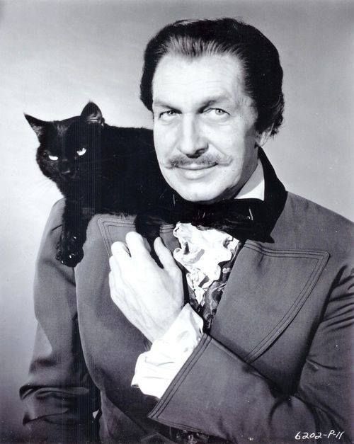 ddoniolvalcroze's tweet photo. Vincent Price and cats https://t.co/AcMHpgLI6r
