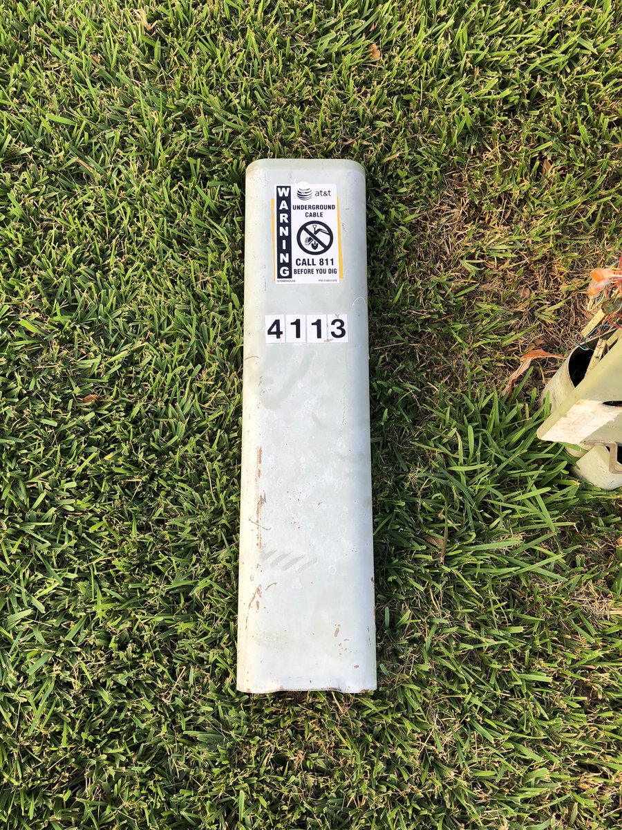 KevinCaparotta's tweet photo. @ATT There is an AT&amp;T pedestal in my side yard with the cover removed and all of the wiring connections exposed. https://t.co/NXCJ5gDpTD