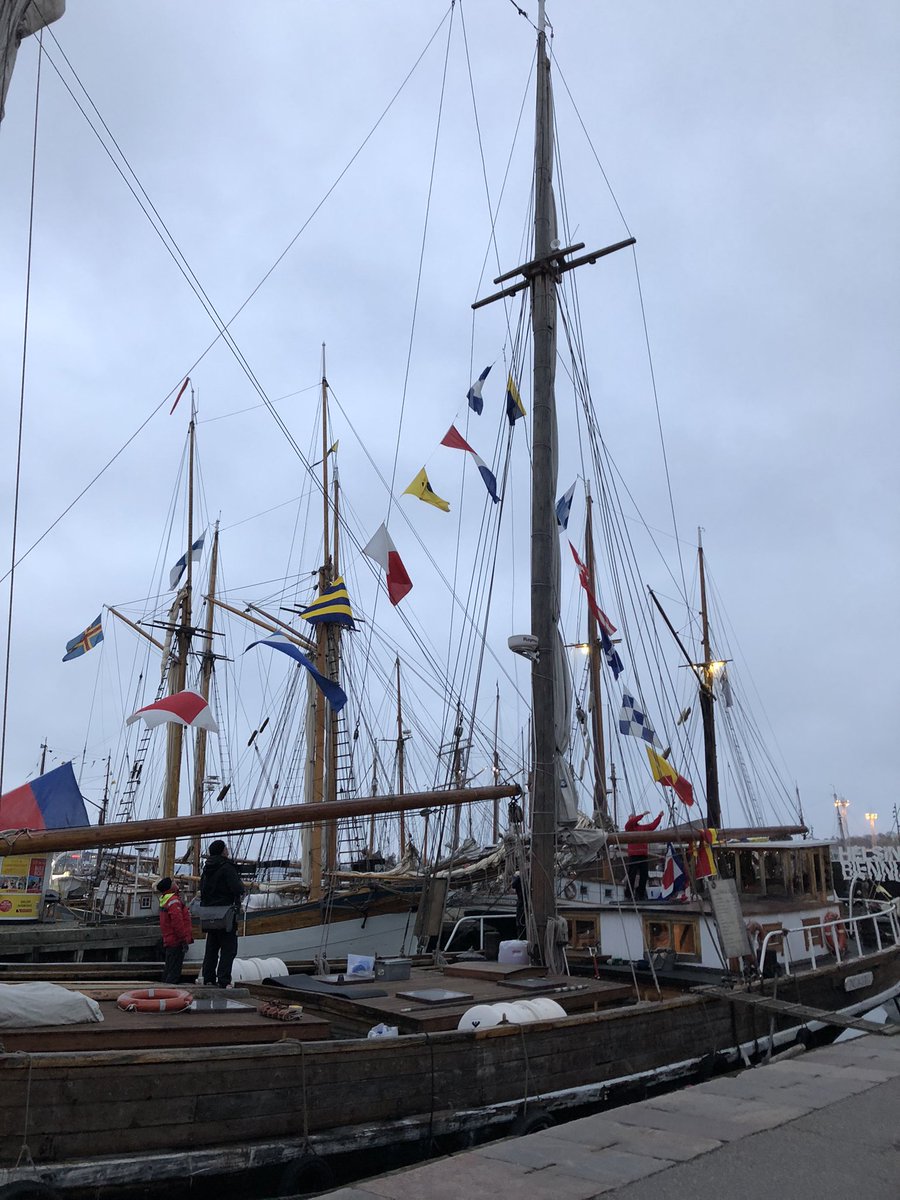 Found this photo I took last week as they were closing the Baltic Herring Market in Helsinki. So many masts. https://t.co/hAwZWCr5nv