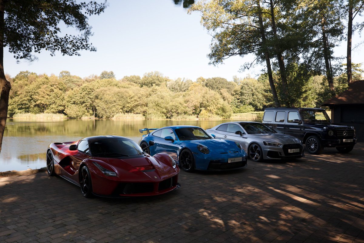 OCopelandMedia's tweet photo. Shot for Elev8 Finance at Silvermere Golf Course

#Ferrari #LaFerrari #PorscheGT3 #GT3 #AudiSport #RS5 #MercedesAMG #G350d #Supercar #Hypercar https://t.co/ghlYVoaGOe