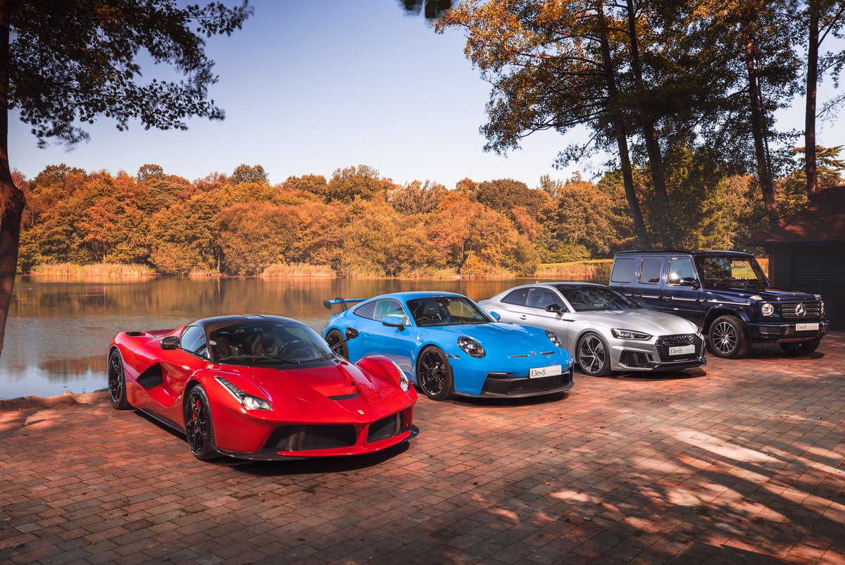 OCopelandMedia's tweet photo. Shot for Elev8 Finance at Silvermere Golf Course

#Ferrari #LaFerrari #PorscheGT3 #GT3 #AudiSport #RS5 #MercedesAMG #G350d #Supercar #Hypercar https://t.co/ghlYVoaGOe