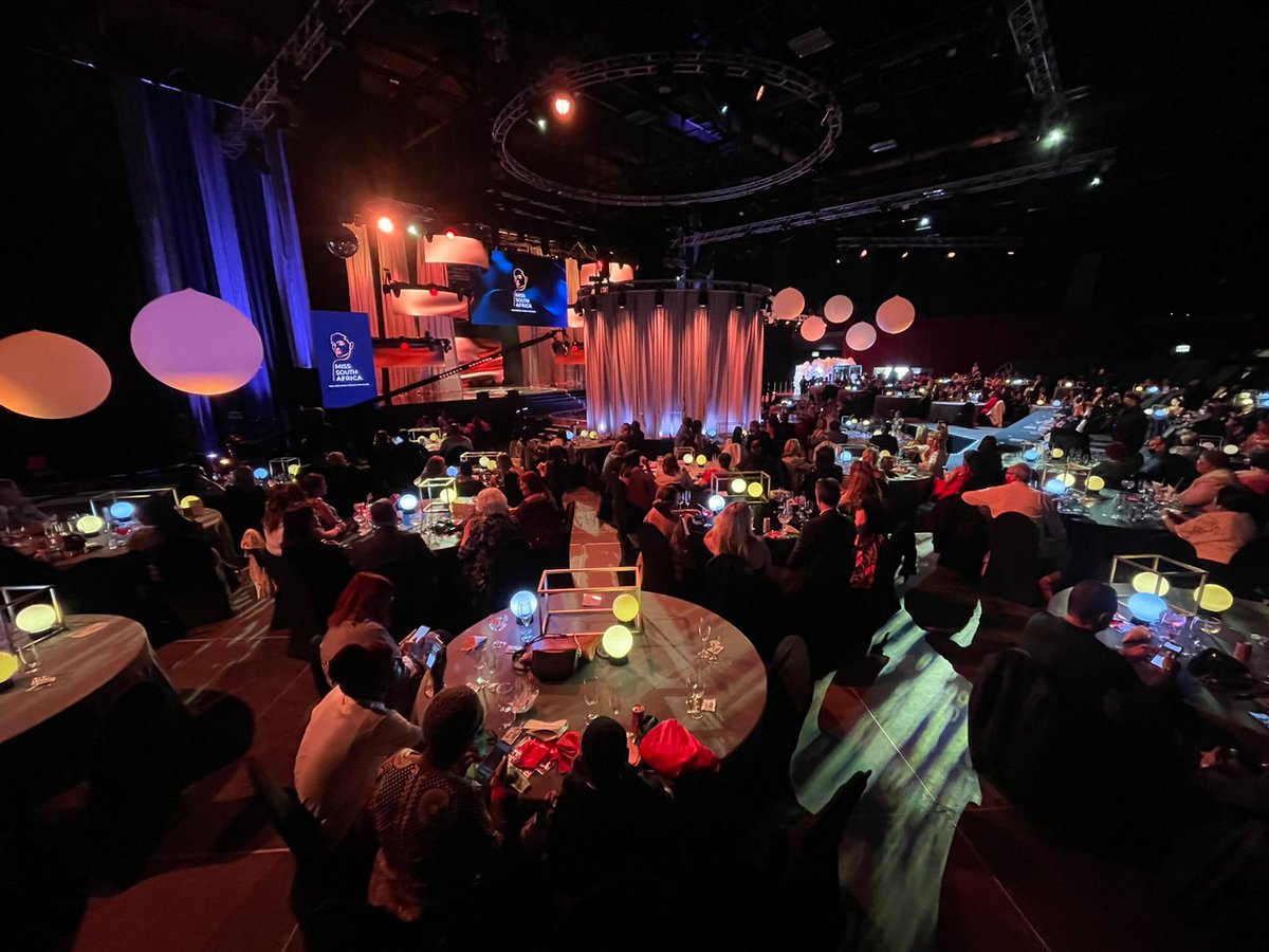 The spectacular set of the <a href="/Official_MissSA/">Miss South Africa</a> finale at GrandWest Arena with a live audience in attendance. Video/Picture: <a href="/ianlandsberg/">Ian Landsberg</a> 
#MissSA2021