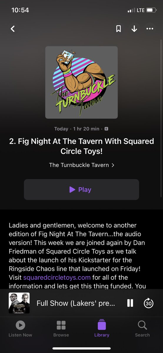 Hey friends! Did you know our Thursday night YouTube exclusive show FIG NIGHT drops in audio form on Saturdays? Phenomenal soundtrack while you toy hunt this weekend!

And give us a 5-star review on Apple if you’re feeling frisky. We appreciate y’all!

🎧 theturnbuckletavern.com