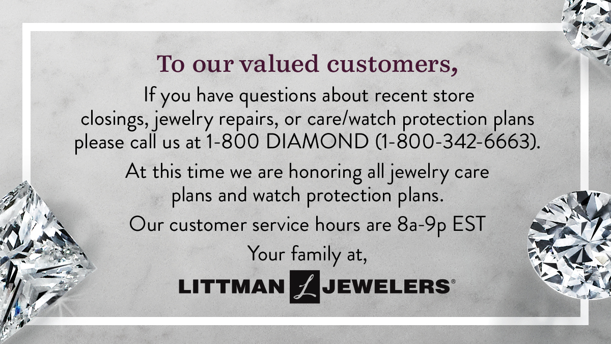 Please call us at 1-800-342-6663 for more information. #littmanjewelers