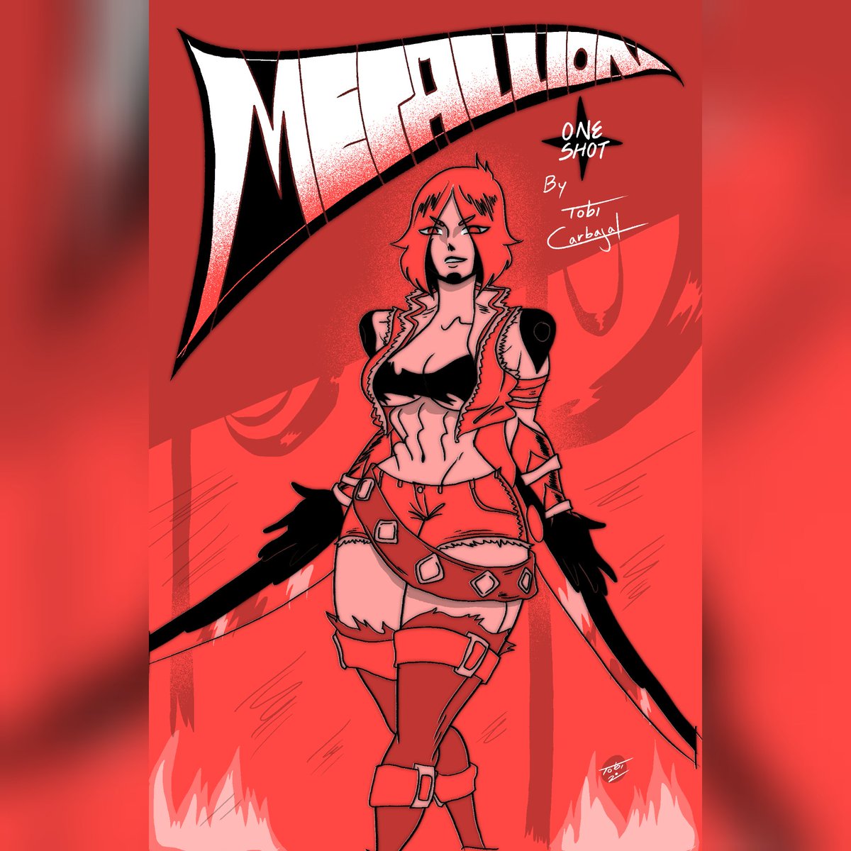 tobimangaka's tweet photo. Need a FRESH NEW COMIC to read???🤔
Why not #METALLION🩸💥 ???
A 20 page one-shot about 3 mercenaries with special abilities, full of action!!!🔥
You can read the full comic on https://t.co/h1Fa9xDrcd digitally!!!👀
Or go to the link in my bio!!!🖥 https://t.co/KH3Vmzlhte