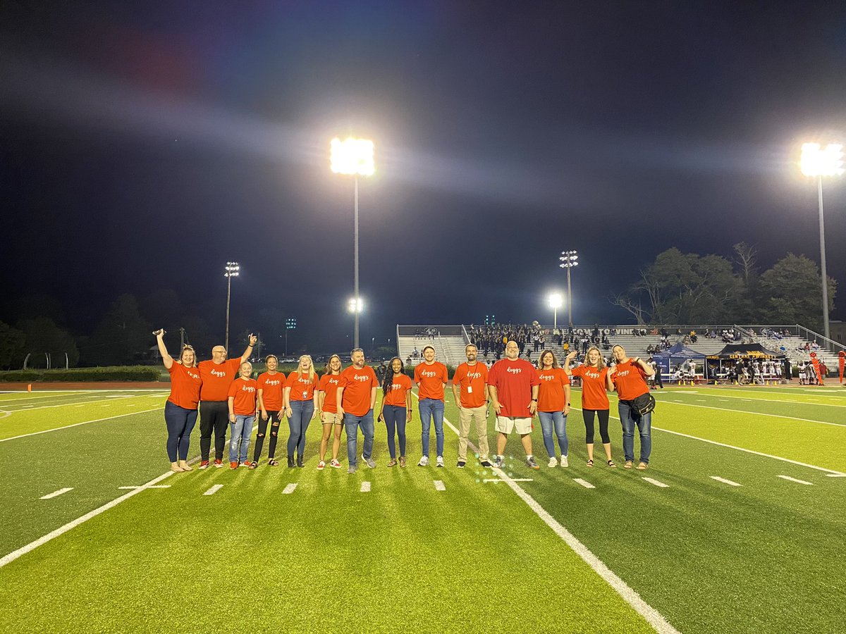 Special Group of Teachers recognized by our Senior Football Players for Teacher Appreciation Night <a href="/DoggsFootball/">Doggs Football</a> <a href="/WinderDoggs/">Winder-Barrow Athletics</a> <a href="/TweetDoggs/">Winder-Barrow HS</a> <a href="/BCSchools1/">Barrow County School System</a>