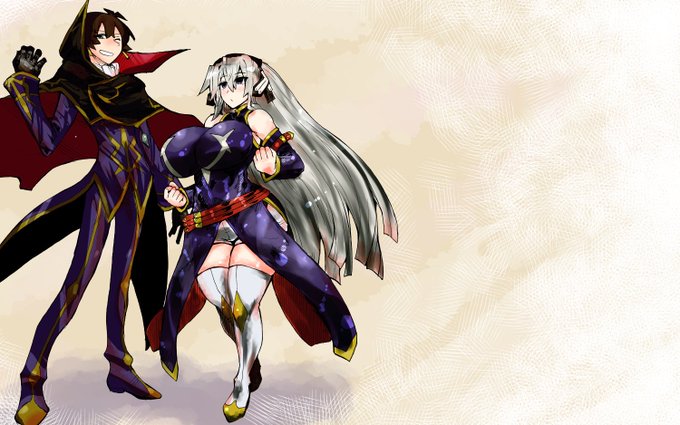 リクエスト内容を勘違いしていたskebの葵トーリとホライゾン・アリアダスト再納品になります 