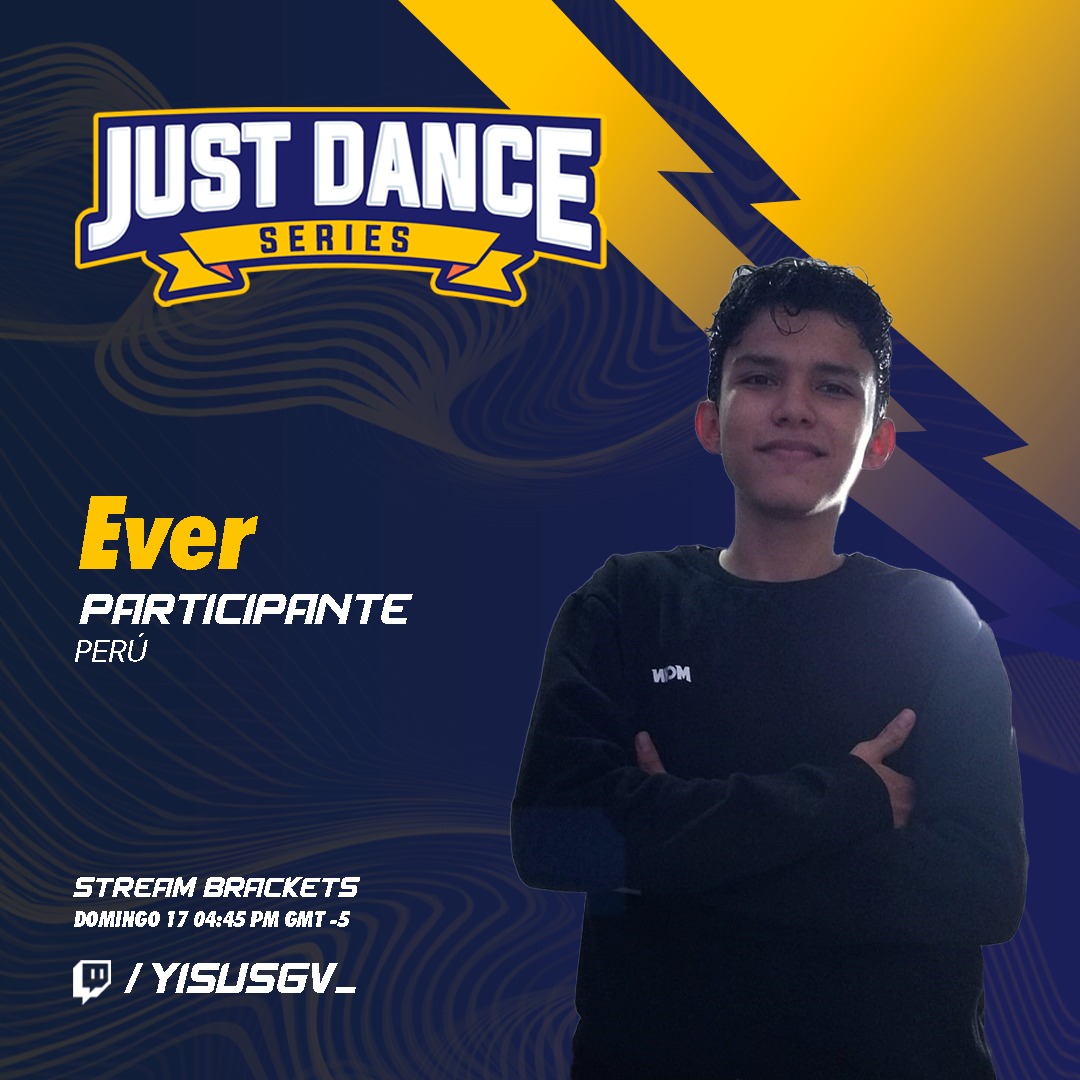 YisusGv_'s tweet photo. Presentamos a los participantes de #JustDanceSeries!!
Stream Brackets: Domingo 17 4:45pm (PE) GMT -5
https://t.co/7Nh7fJbcrK https://t.co/xLA6hHcq4r