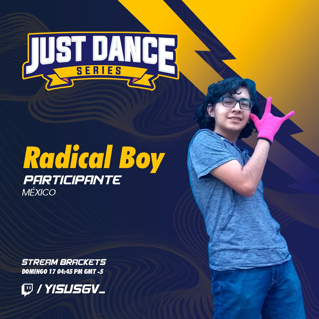 YisusGv_'s tweet photo. Presentamos a los participantes de #JustDanceSeries!!
Stream Brackets: Domingo 17 4:45pm (PE) GMT -5
https://t.co/7Nh7fJbcrK https://t.co/57qQGLQMuv
