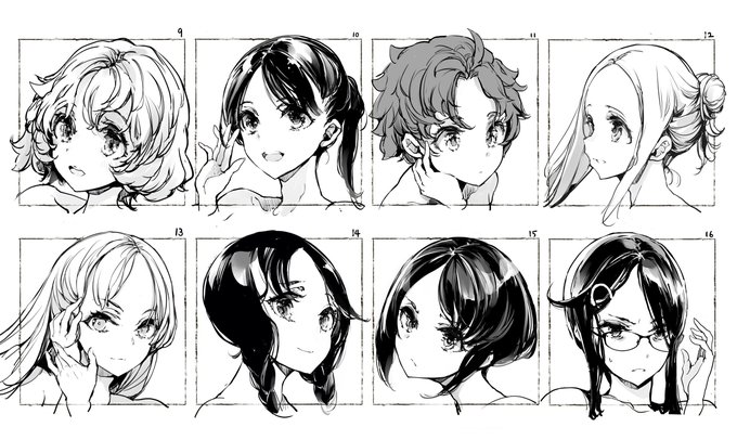 髪型レパートリー#2
もう引き出し空になって来た… 